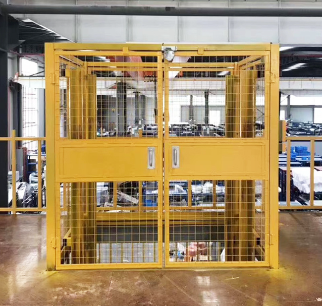 桂林智能导轨式升降机亮相